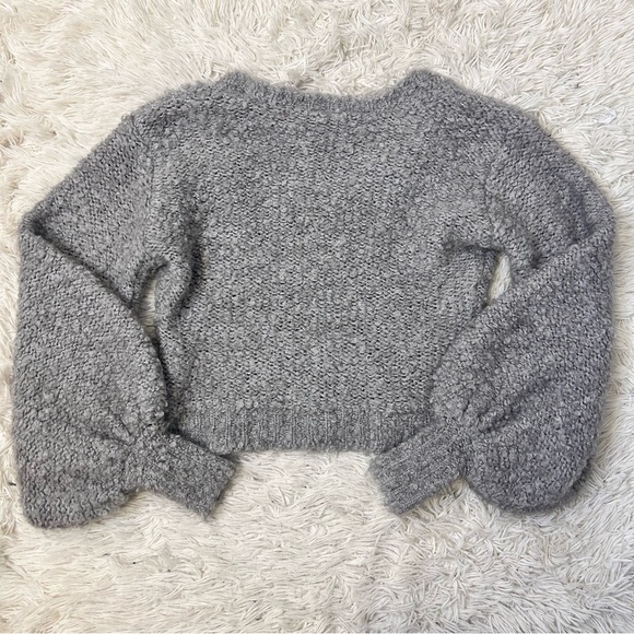 ◾️C/Meo Collective Saturate Balloon Sleeve Wool Blend Sweater - Picture 8 of 11